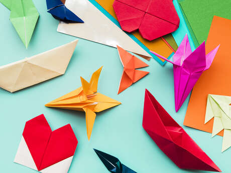 Atelier origami : Médiathèque La Ronde des mots