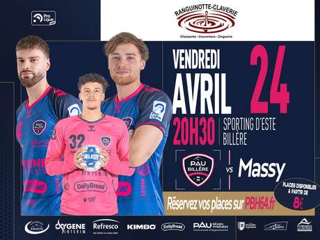 Handball:  Pau Billère Handball Vs Massy