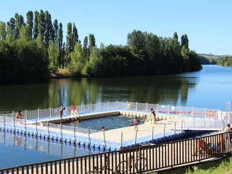 Piscine sur le Lot