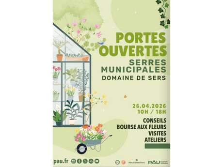 Cultivons Pau + Vert - Portes ouvertes aux serres municipales