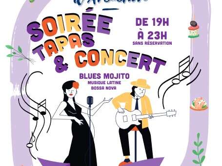 Soirée tapas au marché d'Arcachon
