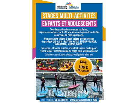 Stage multiactivités