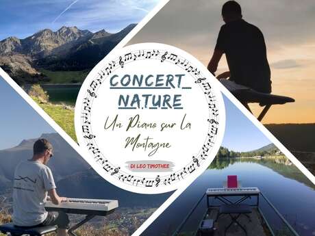 Apéro-piano au lac d'Estaing