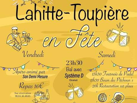 Fête locale de Lahitte-Toupière
