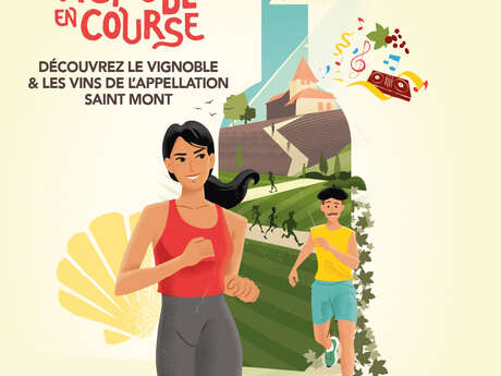 Saint Mont Vignoble en Course