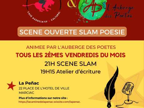 Scène ouverte slam poésie