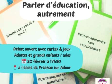 Débat ludique sur l’éducation