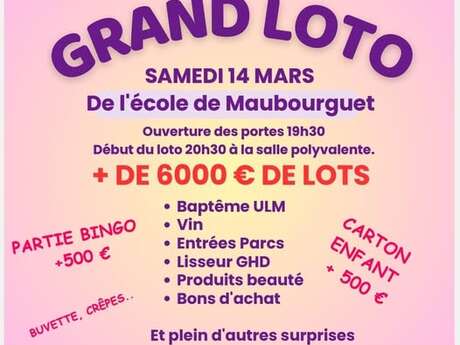 Loto & Tapas de l'APE