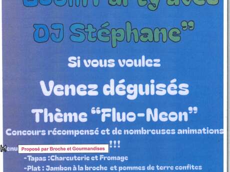 Boom Party Fluo-Néon