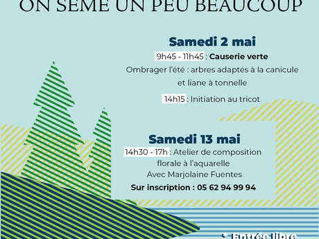 Atelier grainothèque: composition florale à l’aquarelle
