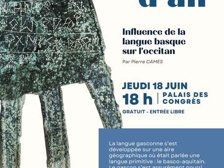 Conférence Appel d’Air : «Influence de la langue basque sur l'occitan»