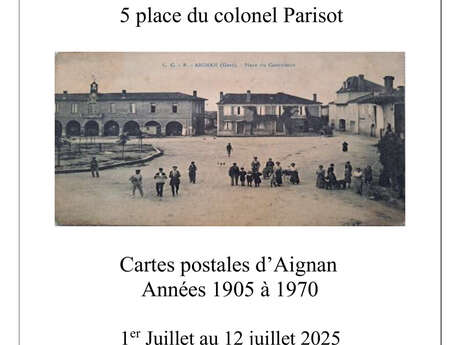 Exposition de cartes postales