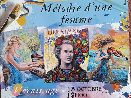 Exposition de peintures d'Irina Zhdanko "Mélodie d'une femme"