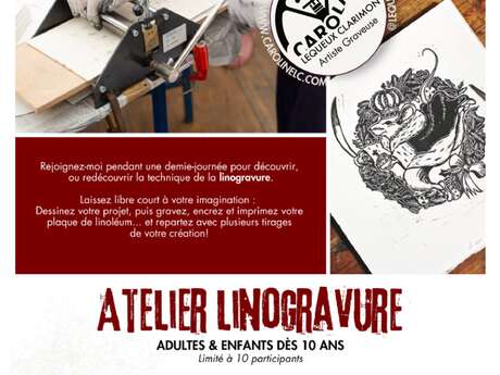 Atelier linogravure