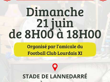 Vide-grenier du Football Club Lourdais XI