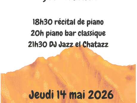 Soirée tapas + concert piano et DJ