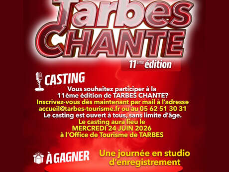 Casting Tarbes Chante 2026