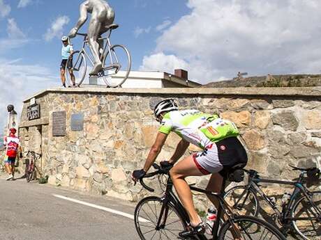 La montée du Géant du Tourmalet
