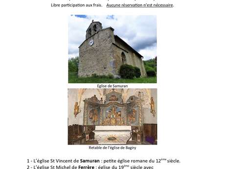 VISITE des églises de la Barousse