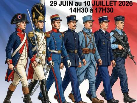 Exposition Les uniformes de la gendarmerie nationale