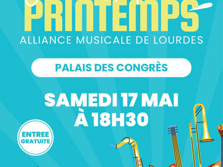 Concert de printemps de l'Alliance Musicale de Lourdes