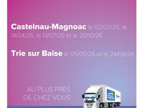 Camion  Dépistage Cancer du sein, de l'utérus et du colon
