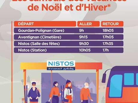 NAVETTE STATION DE NISTOS CAP NESTES
