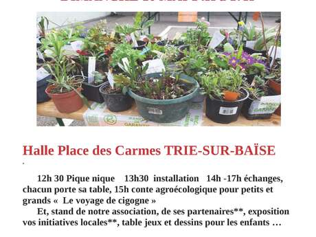 Bourse échange de plants