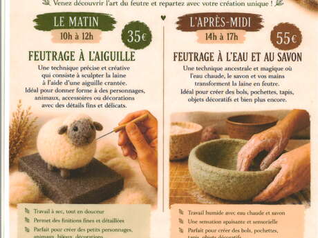 Atelier de feutre