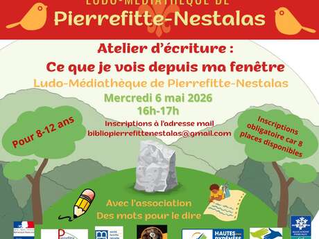 Atelier d'écriture : "Ce que je vois depuis ma fenêtre"
