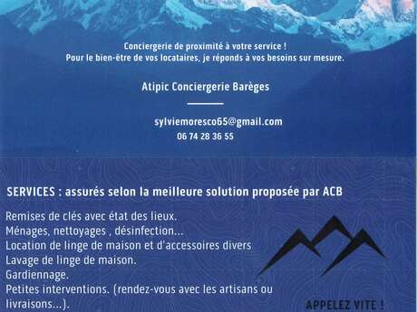 ATIPIC CONCIERGERIE BARÈGES