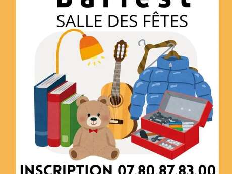 Vide grenier à Barlest