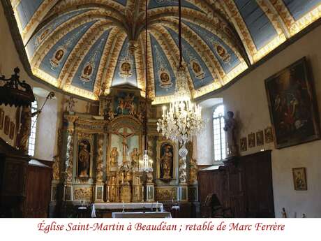 Visite guidée de l'église de Beaudéan