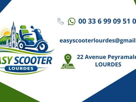 LOCATION DE SCOOTERS EASY SCOOTER LOURDES