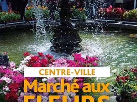 Marché aux fleurs et aux livres
