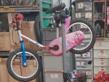 Atelier réparation vélo