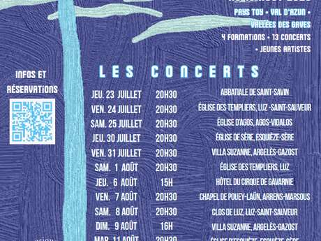 Festival de musique de chambre en Vallée des Gaves