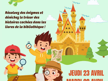 Chasse aux trésors de Pâques à la médiathèque