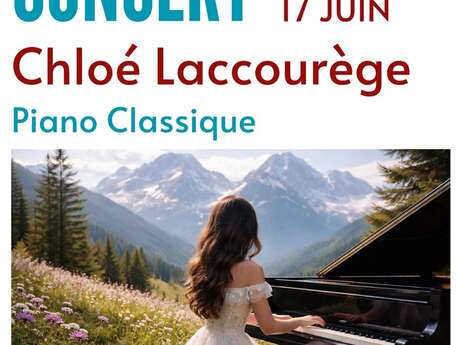 Les concerts du mercredi : "Chloé Laccourège et son piano"