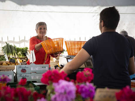 Marché dépaysant