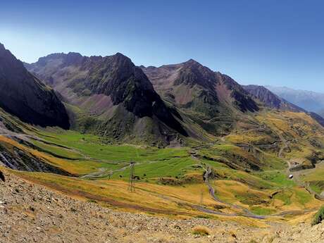 LE COL DU TOURMALET - DEPUIS SAINTE-MARIE-DE-CAMPAN