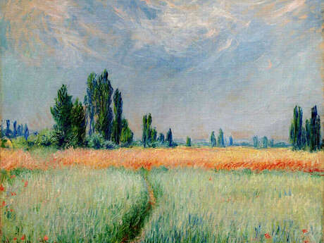 Atelier d'arts-plastiques enfants-Claude Monet les champs