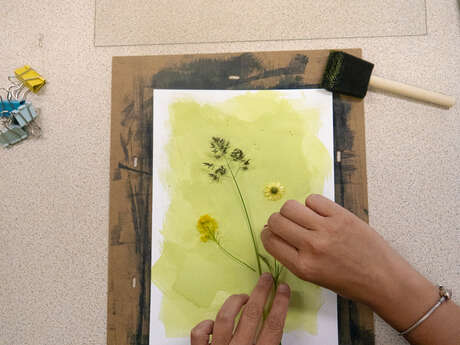 Atelier cyanotype