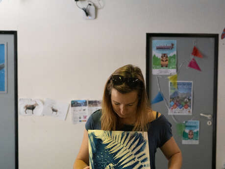 Atelier cyanotype