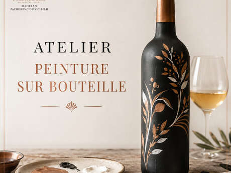 Apéro Peinture : Peinture sur bouteille