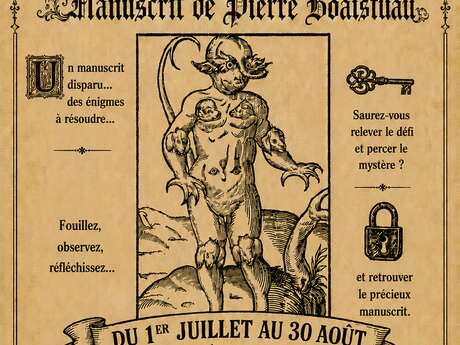 Escape Game: à la recherche du manuscrit de Boaistuau