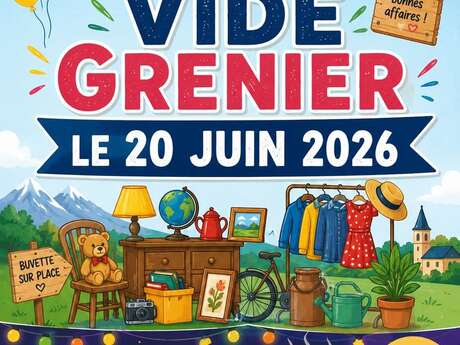Vide-grenier et soirée saucisses/frites