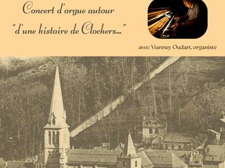 Mai en Orgue - Concert d'Orgue autour "d'une histoire de Clochers"