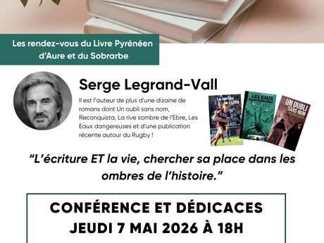 Conférence dédicaces Serge Legrand-Vall