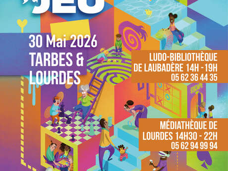 Fête du jeu à la médiathèque de Lourdes